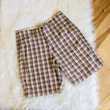 American Eagle Outfitters Shorts | American Eagle Mens Shorts Size 33 Cotton Plaid | Color: Brown | Size: 33