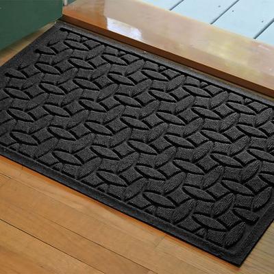 Ellipse Doormat 35 x 23, 35 x 23, Charcoal