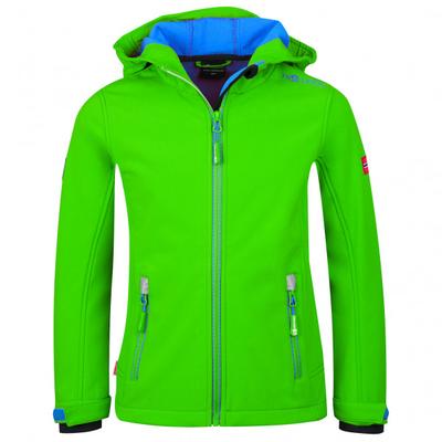Trollkids - Kid's Trollfjord Jacket - Softshelljacke Gr 98 grün