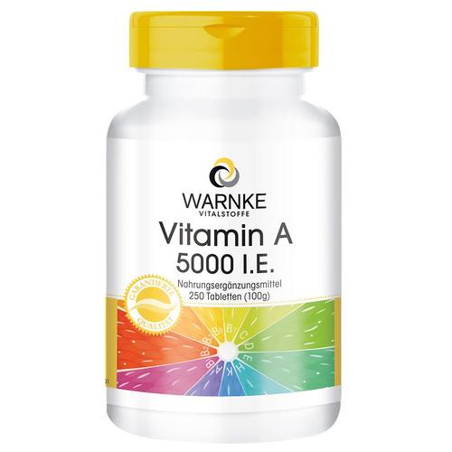 Vitamin A 5.000 I.e. Tabletten 250 St