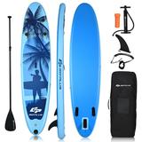Costway Adult Youth Inflatable Stand Up Paddle Board-S
