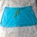 Athleta Skirts | Athleta Blue Swimsuit Active Skirt Size Medium | Color: Blue/Green | Size: M