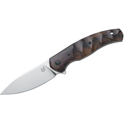 Fox Ziggy Ziricote Knife Brown Small 01FX836