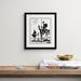 Vault W Artwork Don Quixote by Pablo Picasso - Picture Frame Print on Paper in Black/White | 16.5 H x 13.5 W x 1.5 D in | Wayfair RDBT5926 42621065