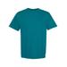 Comfort Colors C1717 Adult Heavyweight T-Shirt in Topaz Blue size Medium | Ringspun Cotton 1717, CC1717