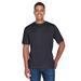 Team 365 TT11H Men's Sonic Heather Performance T-Shirt in Black size XS | Polyester