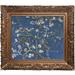Vault W Artwork Branches of an Almond Tree in Blossom by Vincent Van Gogh - Picture Frame Painting Print on Canvas in Blue | 29.5 H x 2 D in | Wayfair