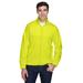 Harriton M990 Men's 8 oz. Full-Zip Fleece Jacket in Safety Yellow size Small | Polyester