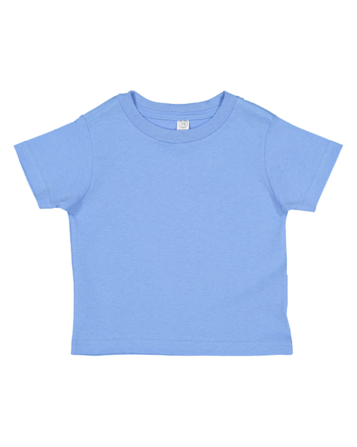 Rabbit Skins 3321 Toddler Fine Jersey T Shirt in Carolina Blue size 2 | Cotton LA3321, RS3321
