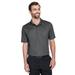 Devon & Jones DG20 CrownLux Performance Men's Plaited Polo Shirt in Graphite Grey size XS | Polyester