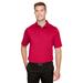 Devon & Jones DG21 CrownLux Performance Men's Range Flex Polo Shirt in Red size XL | Polyester Blend