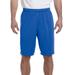 Augusta Sportswear 1420 Athletic Adult Training Short in Royal Blue size XL | Polyester