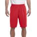 Augusta Sportswear 1420 Athletic Adult Training Short in Red size 2XL | Polyester