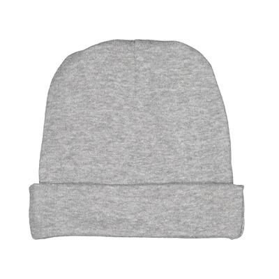 Rabbit Skins 4451 Infant Baby Rib Cap in Heather | Ringspun Cotton LA4451