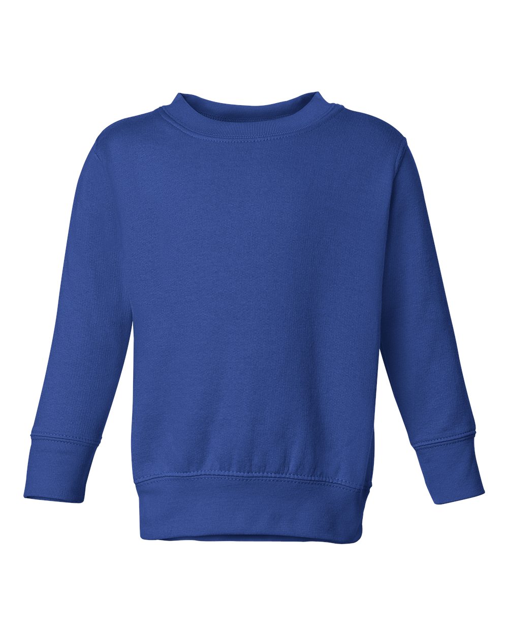Rabbit Skins 3317 Toddler Crew Fleece Sweatshirt in Royal Blue size 2 LA3317