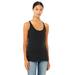 Bella + Canvas 8430 Women's Triblend Racerback Tank Top in Black Heather size Small B8430, BC8430