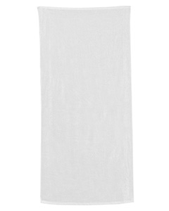 OAD OAD3060 Beach Towel in White size ONE | Microfiber