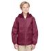 Team 365 TT73Y Youth Zone Protect Lightweight Jacket in Sport Maroon size Medium | Polyester