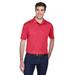 Harriton M354 Men's Micro-PiquÃ© Polo Shirt in Red size 4XL | Polyester