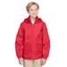 Team 365 TT73Y Youth Zone Protect Lightweight Jacket in Sport Red size Small | Polyester