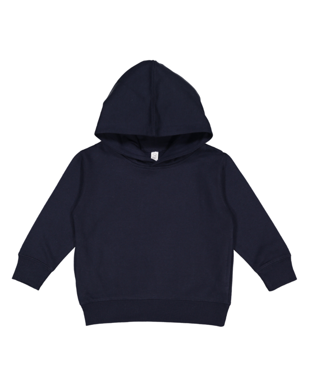 Rabbit Skins 3326 Toddler Pullover Fleece Hoodie in Navy Blue size 5/6 | Ringspun Cotton LA3326