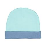 Rabbit Skins 4451 Infant Baby Rib Cap in Chill/Indigo | Ringspun Cotton LA4451