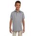Jerzees 437Y Youth 5.6 oz. SpotShield Jersey Polo Shirt in Oxford size XL 437YR
