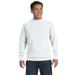 Comfort Colors 1566 Adult Crewneck Sweatshirt in White size XL | Ringspun Cotton CC1566