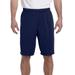 Augusta Sportswear 1420 Athletic Adult Training Short in Navy Blue size Medium | Polyester