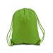 Liberty Bags 8881 Boston Drawstring Backpack in Lime Green LB8881