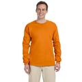 Gildan G240 Cotton Long Sleeve T-Shirt in S. Orange* size Medium 2400, G2400