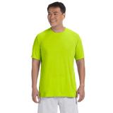 Gildan G420 Athletic Performance T-Shirt in Safety Green size Small | Polyester 42000, G42000