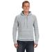 J America JA8915 Men's Adult Vintage Zen Fleece Pullover Hood T-Shirt in Cement size 2XL 8915