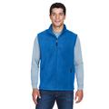 CORE365 88191 Men's Journey Fleece Vest in True Royal Blue size Small