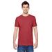 Fruit of the Loom SF45R Adult 4.7 oz. Sofspun Jersey Crew T-Shirt in Brick Heather size 3XL | Cotton