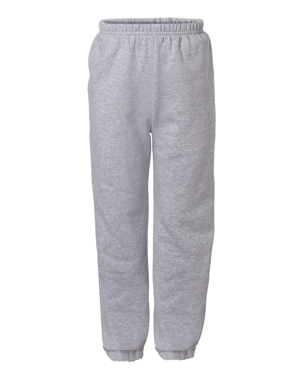 Gildan G182B Youth Heavy Blend Sweatpants in Sport Grey size XL | Cotton Polyester 18200B
