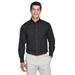 Devon & Jones D620 Men's Crown Woven Collection Solid Broadcloth in Black size XL