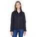 Devon & Jones DG793W Women's Bristol Full-Zip Sweater Fleece Jacket in Black size Large | Polyester