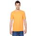 Fruit of the Loom SF45R Adult 4.7 oz. Sofspun Jersey Crew T-Shirt in Gold size Small | Cotton