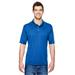 Hanes 4800 Men's 4 oz. Cool Dri with Fresh IQ Polo Shirt in Deep Royal Blue size XL | Polyester