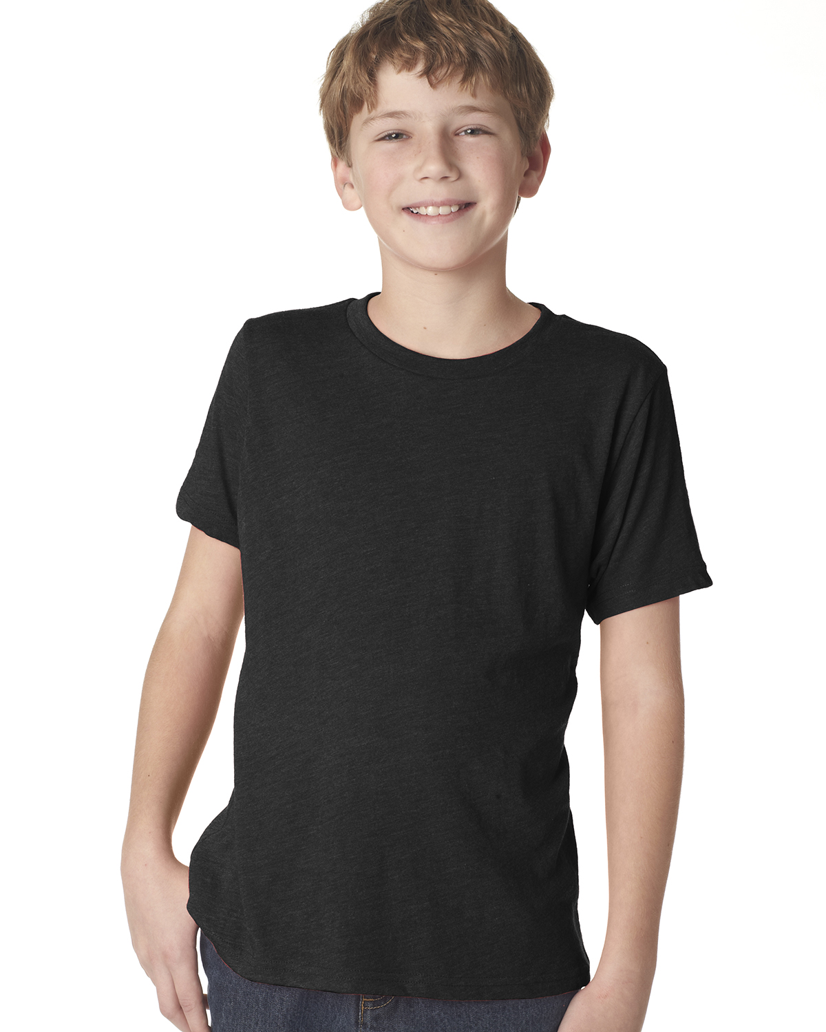 Next Level N6310 Youth Triblend T-Shirt | 50% polyester, 25% airlume combed and ring-spun cotton, rayon NL6310, 6310