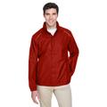 CORE365 88185 Men's Climate Seam-Sealed Lightweight Variegated Ripstop Jacket in Classic Red size Small