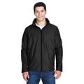 Team 365 TT70 Adult Conquest Jacket with Mesh Lining in Black size 4XL