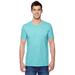 Fruit of the Loom SF45R Adult 4.7 oz. Sofspun Jersey Crew T-Shirt in Scuba Blue size Small | Cotton