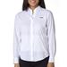 Columbia 7278 Women's Tamiami II Long-Sleeve Shirt in White size Large | Polyester 127570