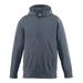 Augusta Sportswear 5505 Adult Wicking Fleece Hood T-Shirt in Graphite Grey size Large | Polyester