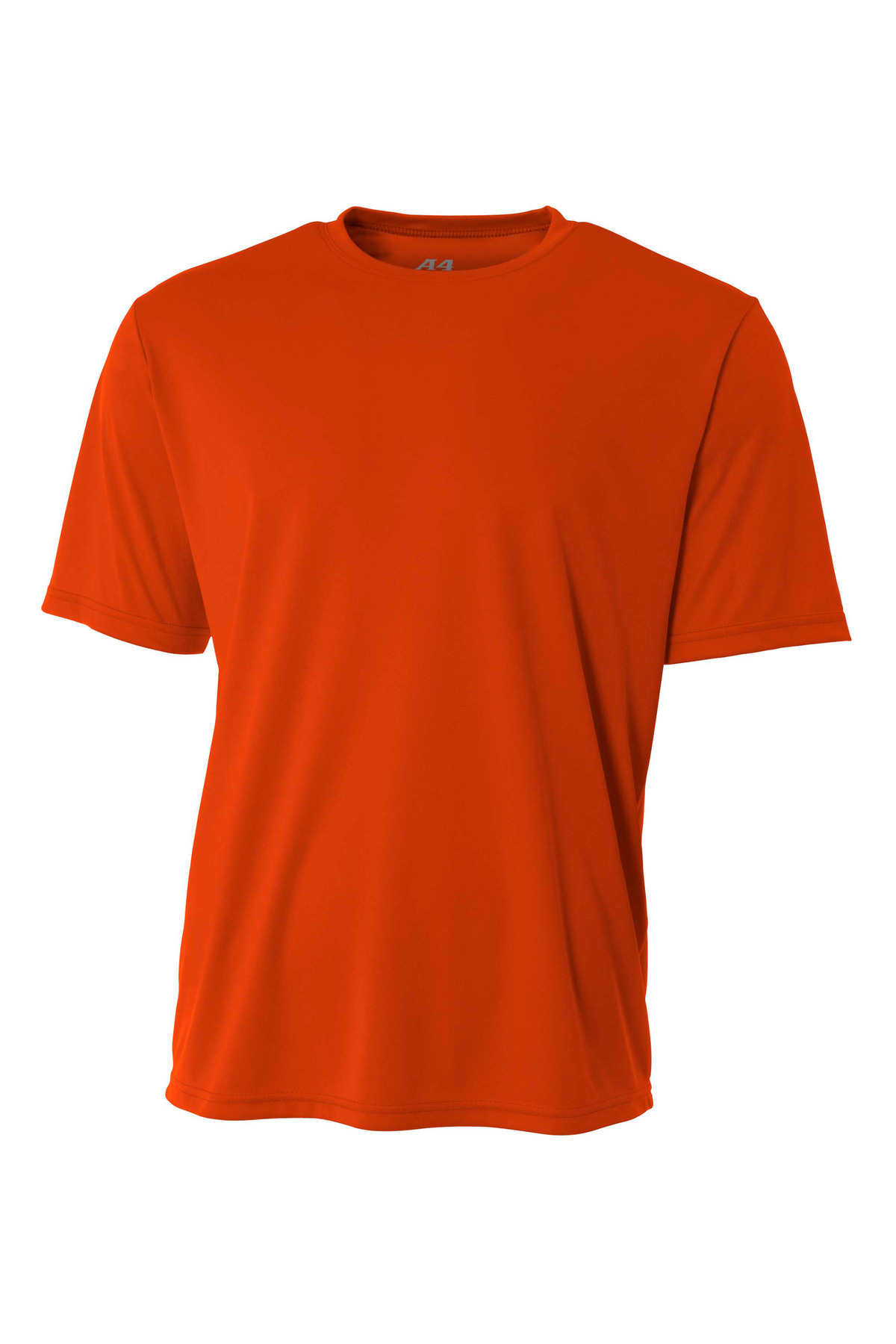 A4 NB3142 Youth Cooling Performance Crew T-Shirt in Orange size Medium | Polyester A4NB3142