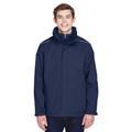 CORE365 88205T Men's Tall Region 3-in-1 Jacket with Fleece Liner in Classic Navy Blue size Large/Tall