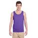 Gildan G520 Heavy Cotton Tank Top in Purple size Small 5200, G5200