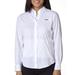 Columbia 7278 Women's Tamiami II Long-Sleeve Shirt in White size XL | Polyester 127570